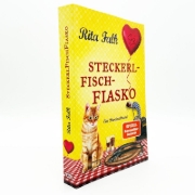 Buchcover und Innenansicht für das Buch: Steckerlfischfiasko