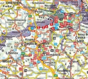 Buchcover und Innenansicht für das Buch: ROTHER Wanderführer Böhmische Schweiz. 55 Touren im tschechischen Teil des Elbsandsteingebirges - mit Böhmischem Mittelgebirge
