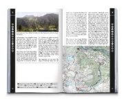 Buchcover und Innenansicht für das Buch: KOMPASS Wanderführer Tessin, 50 Touren mit Extra-Tourenkarte