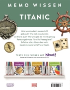 Buchcover und Innenansicht für das Buch: memo Wissen. Titanic