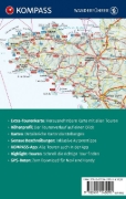 Buchcover und Innenansicht für das Buch: KOMPASS Wanderführer Bretagne, vom Mont-Saint-Michel bis Saint-Nazaire, 55 Touren mit Extra-Tourenkarte
