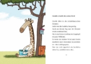 Buchcover und Innenansicht für das Buch: Boku wa African i Sumu Kirin to Iimasu