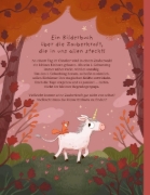Buchcover und Innenansicht für das Buch: Ein Einhorn namens Oktober