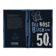 Buchcover und Innenansicht für das Buch: Das böse Buch zum 50.
