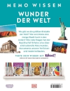 Buchcover und Innenansicht für das Buch: memo Wissen. Wunder der Welt