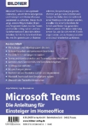 Buchcover und Innenansicht für das Buch: Microsoft Teams - Die Anleitung für Einsteiger im Homeoffice