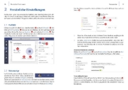 Buchcover und Innenansicht für das Buch: Microsoft Teams - Die Anleitung für Einsteiger im Homeoffice