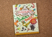 Buchcover und Innenansicht für das Buch: Die Schule der magischen Tiere: Endlich Pause! Das große Rätselbuch