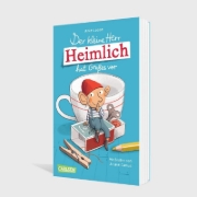 Buchcover und Innenansicht für das Buch: Der kleine Herr Heimlich hat Großes vor