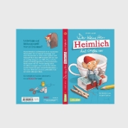 Buchcover und Innenansicht für das Buch: Der kleine Herr Heimlich hat Großes vor