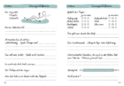 Buchcover und Innenansicht für das Buch: Tagebuch - Meine Schwangerschaft