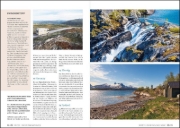 Buchcover und Innenansicht für das Buch: KUNTH Mit dem Wohnmobil durch Norwegen