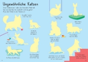 Buchcover und Innenansicht für das Buch: Mein Immer-wieder-Stickerbuch: Meine liebsten Katzen