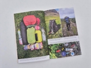 Buchcover und Innenansicht für das Buch: Weite Wege Wandern