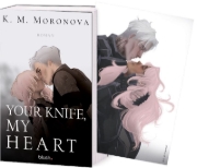 Buchcover und Innenansicht für das Buch: Your Knife, My Heart (Dark Forces Series 1)