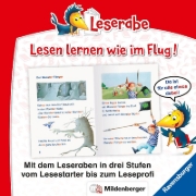 Buchcover und Innenansicht für das Buch: Leserabe mit Mildenberger Silbenmethode - Monstergeschichten