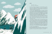 Buchcover und Innenansicht für das Buch: The Happiness Passport