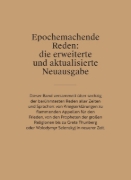 Buchcover und Innenansicht für das Buch: Reden, die unsere Welt veränderten