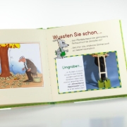 Buchcover und Innenansicht für das Buch: Im Garten!