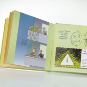 Buchcover und Innenansicht für das Buch: Im Garten!