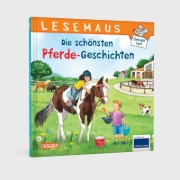 Buchcover und Innenansicht für das Buch: LESEMAUS Sonderbände: Die schönsten Pferde-Geschichten