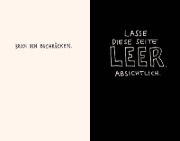 Buchcover und Innenansicht für das Buch: Wreck This Journal. Expanded Edition