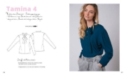 Buchcover und Innenansicht für das Buch: Jersey-T-Shirts nähen