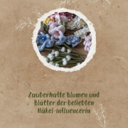 Buchcover und Innenansicht für das Buch: Romantische Blumen häkeln