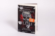 Buchcover und Innenansicht für das Buch: A Fire in the Flesh - Flesh and Fire Book 3