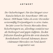 Buchcover und Innenansicht für das Buch: Automobil-Quiz