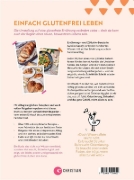 Buchcover und Innenansicht für das Buch: Eat gluten-free, live happy