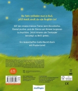 Buchcover und Innenansicht für das Buch: Mein Puste-Licht-Buch: Wenn im Dunkeln Sterne funkeln