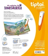 Buchcover und Innenansicht für das Buch: tiptoi® - Wir entdecken die Dinosaurier