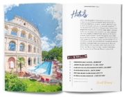 Buchcover und Innenansicht für das Buch: GuideMe Reiseführer Europa-Park Freizeitpark Guide