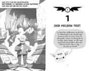 Buchcover und Innenansicht für das Buch: Dungeon Runners - Level 1: Hero Trail