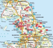 Buchcover und Innenansicht für das Buch: England - Der Norden