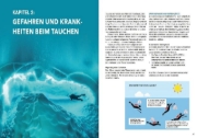 Buchcover und Innenansicht für das Buch: Das ultimative Taucherhandbuch