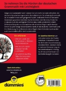 Buchcover und Innenansicht für das Buch: Deutsche Grammatik für Dummies