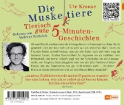 Buchcover und Innenansicht für das Buch: Die Muskeltiere - Tierisch gute 5-Minuten-Geschichten