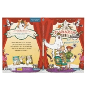 Buchcover und Innenansicht für das Buch: Die Schule der magischen Tiere ermittelt 4: Der Flötenschreck