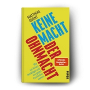 Buchcover und Innenansicht für das Buch: Keine Macht der Ohnmacht