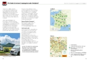 Buchcover und Innenansicht für das Buch: ACSI CampingCard & Stellplatzführer 2026