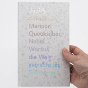 Buchcover und Innenansicht für das Buch: Marmor, Quecksilber, Nebel