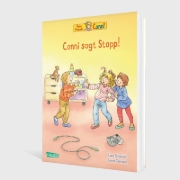 Buchcover und Innenansicht für das Buch: Conni-Bilderbücher: Conni sagt Stopp!