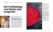 Buchcover und Innenansicht für das Buch: Levante Genuss für ein gesundes, langes Leben