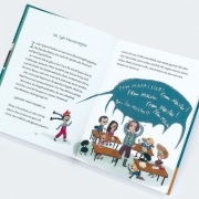 Buchcover und Innenansicht für das Buch: Wir sind (die) Weltklasse