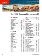 Buchcover und Innenansicht für das Buch: ADAC Campingführer Südeuropa 2026