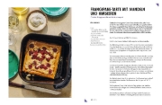 Buchcover und Innenansicht für das Buch: Gino's Air Fryer Cookbook