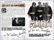 Buchcover und Innenansicht für das Buch: Harry Potter: Marauder's Map Guide to Hogwarts