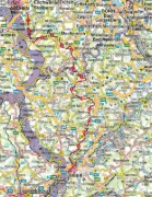 Buchcover und Innenansicht für das Buch: Eifelsteig